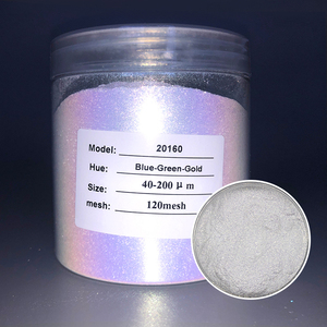 Bột màu trắng siêu Tắc Kè Hoa siêu thay đổi sắc tố ngọc trai colourshift Tắc Kè Hoa - Product Image 1