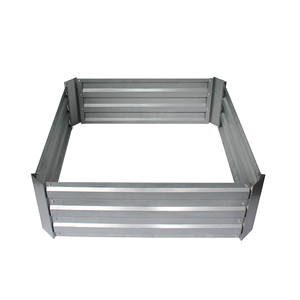 Galvanized Raised Garden Bed Outdoor for Vegetables Flowers,Metal <strong>Planter</strong> <strong>Box</strong> for Fruits Herbs,<strong>Planter</strong> Raised Beds for Gardening - Product Image 2