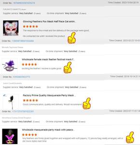 Masque de fête en plumes de carnaval vénitien amusant pour <span class=keywords><strong>la</strong></span> <span class=keywords><strong>thérapie</strong></span> <span class=keywords><strong>par</strong></span> <span class=keywords><strong>la</strong></span> lumière rouge, pour costume de Noël, événement festif, décoration, fournitures de décoration - Product Image 5