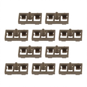 Clips de scellement en plastique pour pièces automobiles Jiechuang 51337052945 pour bandes de scellement inférieures de porte BMW X5 E53 - Product Image 3