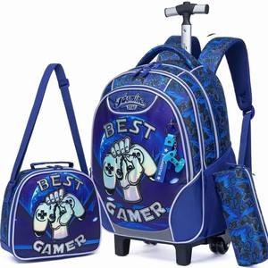 <span class=keywords><strong>Sac</strong></span> d'école pour enfants tendance, grand <span class=keywords><strong>sac</strong></span> à <span class=keywords><strong>dos</strong></span> pour garçons d'école primaire, boîte à <span class=keywords><strong>lunch</strong></span> de dessin animé, trousse à crayons, <span class=keywords><strong>sac</strong></span> à roulettes pour l'école, ensemble de 3 pièces - Product Image 5
