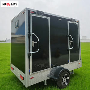 Remorque WC mobile en acier 2026 avec salle de bain portable de luxe pour utilisation en parc - Product Image 3