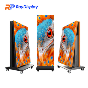 Pantalla LED Plegable P2.5 a Precio de Fábrica, Pantalla LED Interior Plegable para Publicidad, Soporte Móvil para Pancartas LED para Eventos en Centros Comerciales - Product Image 1