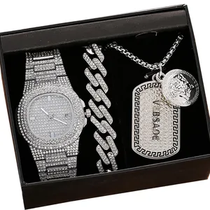 Блестящие бриллиантовые Дизайнерские мужские часы rolly в стиле хип-хоп