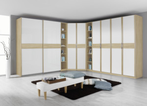 Armoire sur mesure de style européen haut de gamme, moderne, pour appartement - Product Image 6