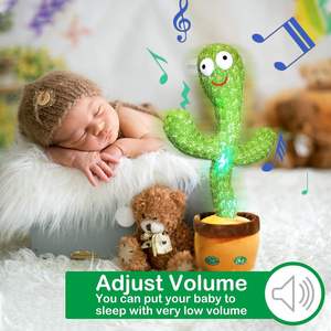 Vendita calda nuova luce LED elettronica per bambini peluche <span class=keywords><strong>Cactus</strong></span> giocattolo danzante <span class=keywords><strong>Cactus</strong></span> che ripete canzoni inglesi che parlano <span class=keywords><strong>Cactus</strong></span> - Product Image 4