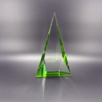 Vente directe d'usine, personnalisation de la mode, meilleur trophée en cristal de luxe, trophée en cristal rond