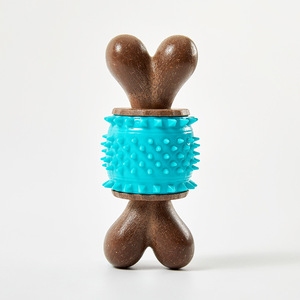 Jouets pour animaux de compagnie, jouet à mâcher pour chien en caoutchouc naturel indestructible et en nylon, pour les chiens agressifs, jouets interactifs pour animaux de compagnie - Product Image 4