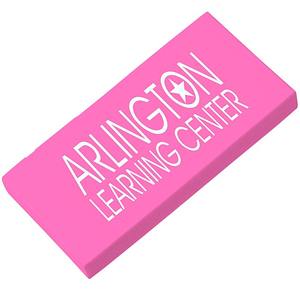 Gommes à effacer personnalisées avec logo, néon, couleurs vives, sans latex, fournitures scolaires, salle de classe, étudiants, bureau, dessin - Product Image 1