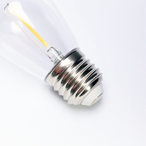 <span class=keywords><strong>2025</strong></span> giáng sinh LED chuỗi ánh sáng bóng đèn 1 Wát/2 Wát E26/E27 rõ ràng/Amber Filament nguồn đầy màu sắc nhựa S14 bóng đèn cho trang trí sân vườn - Product Image 4