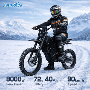 <b>72V</b> Brushless Dirt <b>Bike</b> 80km/h Mid Drive <b>E</b>-Moto Off Road Motorcycle Hydraulic Disc Adult Ebike - Product Image 5