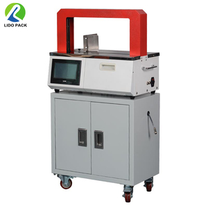 Machine à bander les articles de petite taille facile à utiliser, bande OPP, bande en papier kraft, machine à bander les billets de banque, machine à bander automatique de bureau, bande de papier en rouleau - Product Image 5