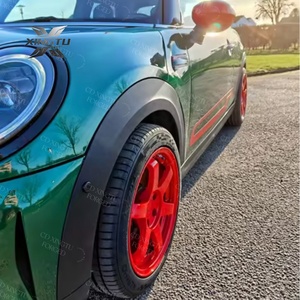 Rines Deportivos XINGTU Personalizados de Aluminio Forjado 6061-T6 en <span class=keywords><strong>Rojo</strong></span> Brillante de 5 Radios, PCD 4x100 5x112 para Mini Cooper JCW VW <span class=keywords><strong>Beetle</strong></span> 17-20 - Product Image 2