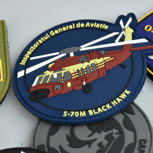 カスタムロゴPVCパッチ戦術救急ゴム3Dラベル工場価格 - Product Image 3