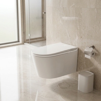 Bathroom Auto Flushing Electric Intelligent Wall-hung Bidet Toilet WC Inodoros Wall Hung Smart Toilet