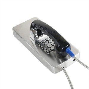 Teléfono Celular 4G de Acero Inoxidable, Apto para Cárceles, Bancos y Emergencias, con Teclado Metálico Completo, J&R JR205-FK - Product Image 3