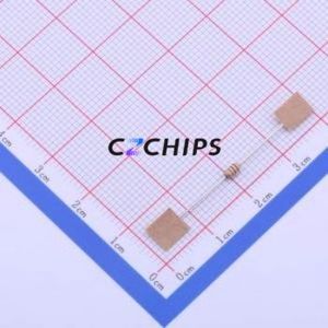 Resistencia de Orificio Pasante CFS1/4CT26A101J, Componente de Orificio Pasante (THT), Película de Carbono de 100 Ohmios, 5%, 250mW, D1.7xL3.2mm - Product Image 2