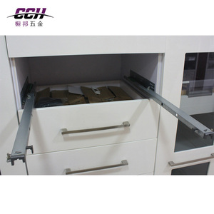Glissières de tiroir à fermeture douce robustes, à montage sous plan, rails coulissants cachés à extension complète pour <span class=keywords><strong>armoire</strong></span> - Product Image 2