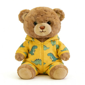 Nuevo Diseño de Osito de Peluche Mini, Adorable Osito de Peluche Sentado, Regalos, Osito de Peluche Marrón con Ropa - Product Image 1