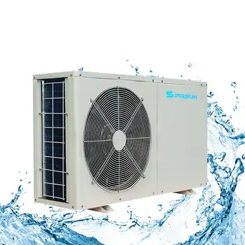 Welcome OEM/ODM High COP Small Size 220V 4KW 5KW 8KW 9KW Air to Water Swimming Pool Heat Pump Water Heater
