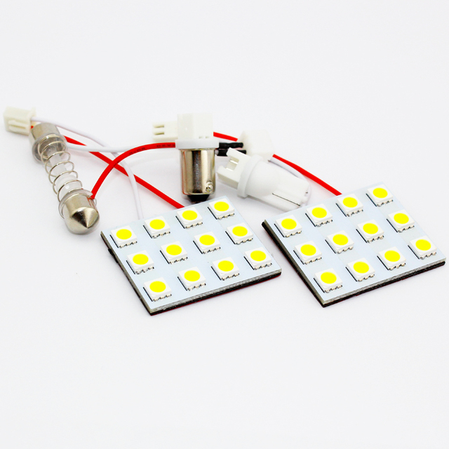 12v PCB 12SMD Led Interior Top Car Light 24v Reading Light Bulbs in Car Interior Lamp