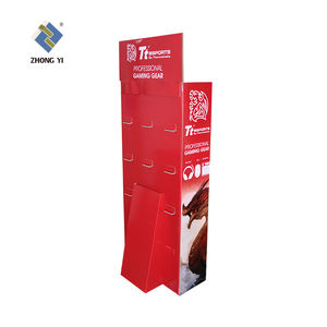 Özel perakende mağaza kağıt teşhir standı raflar promosyon ücretsiz ayakta zemin oluklu standı karton ekran - Product Image 3