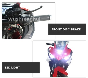 Chine Super Power Electric Roadster Moto pour la vente de motos électriques pour adultes - Product Image 4