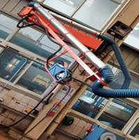 Bras robotisé de soudage SPE-705 avec extraction de poussière : Purifie l'air et assure un soutien efficace au soudage pour la fabrication automobile
