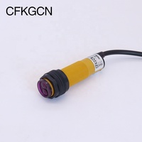 Sensor de infrarrojos de alta calidad CE, interruptor de proximidad NPN de larga distancia, 3 cables, DC 12V, sin sensor de fotocélula