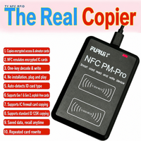 Lecteur-graveur de cartes RFID NFC sans pilote 13,56 MHz, dispositif de contrôle d'accès pour ascenseur, portée longue de 0 à 5 m, noir
