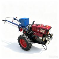 Traktor Berjalan 18 HP Laris Manis, Penggerak 2WD, Produktivitas Tinggi, Untuk Pertanian, Ukuran Mini, Bertenaga Diesel.