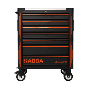 Atelier d'outillage mobile pour mécanicien avec 258 kits d'outils, armoire <span class=keywords><strong>à</strong></span> outils avec 7 tiroirs, ensemble d'outils, rangement roulant sur roues - Product Image 2