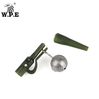 W.P.E Personnalisé / Vrac Clips de Plomb Européens Matériel Terminal Caoutchouc Cône de Sécurité Kit d'Accessoires pour la Pêche à la Carpe