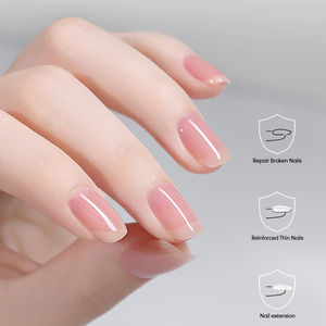 Beautilux Gel de Construction en Fibre UV LED 55g - Sans HEMA ni TPO, Gel Restaurateur pour Extension d'Ongles, <span class=keywords><strong>Export</strong></span>é dans le Monde Entier - Product Image 1