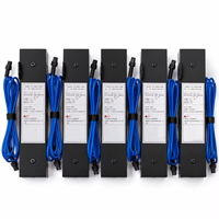 Armoire de stockage d'énergie à batterie au lithium avec dispositif d'extinction d'incendie par aérosol à chaud et suppresseur d'incendie anti-évacuation thermique