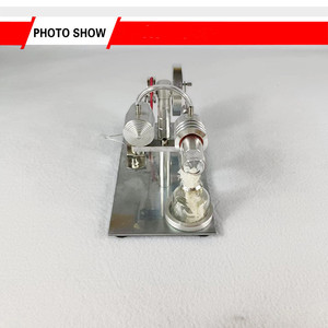 Modèle de <span class=keywords><strong>moteur</strong></span> à air chaud <span class=keywords><strong>Stirling</strong></span> jouet éducatif générateur d'électricité coloré - Product Image 6