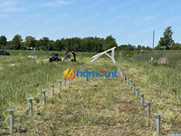 Pieux à vis hélicoïdaux d'ancrage au sol universel Piquet en acier galvanisé pour fondation de clôture