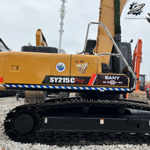 Excavadora de cadenas usada SANY 215, de segunda mano, marca original japonesa, 21.5 toneladas, excavadora de cadenas de tamaño mediano, excavadora usada. - Product Image 6