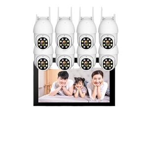 6,000,008 chiều tốc độ cao không dây CCTV Camera giám sát Bộ CMOS cảm biến đám mây cắm chơi âm thanh Màn hình OEM tùy chỉnh <span class=keywords><strong>Wifi</strong></span> - Product Image 1