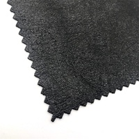 Tissu en cuir verni vinyle, tissu de styliste en cuir