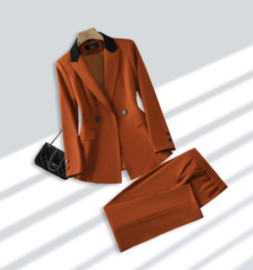 Popolare Suite Ceo <span class=keywords><strong>di</strong></span> alta qualità moda moderna in due pezzi Business Suit ufficio Set per le donne Made in China - Product Image 3