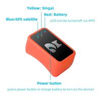 Collier GPS pour chien avec E-SIM 4G intégré, suivi en temps réel et clôture électronique, carte SIM pré-équipée