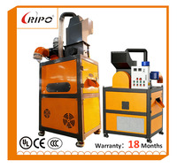 Granulateur automatique à haute efficacité RIPO T220S avec moteur pour la séparation des fils de cuivre et du plastique
