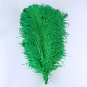 Plumes d'autruche colorées, 1 pièce, 65-70cm, Plumes naturelles, pour décoration de carnaval, <span class=keywords><strong>mariage</strong></span>, fête à domicile, vente en gros - Product Image 5