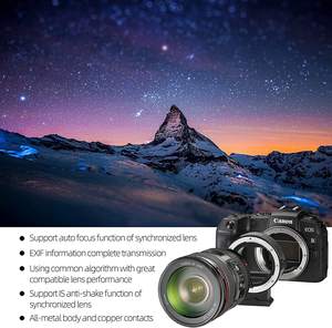 Adaptateur d'objectif d'appareil photo à mise au point automatique EF-EOSR pour objectif <span class=keywords><strong>Canon</strong></span> EF EF-S vers appareils photo <span class=keywords><strong>Canon</strong></span> R7/6/10 R5C <span class=keywords><strong>R3</strong></span>/5 RP à monture RF - Product Image 5