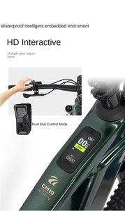VTT CYCTRAC EM19 économique, 12 vitesses, moteur central 250W, cadre en fibre de carbone étanche IPX6, roues de 27,5 pouces, EM19 85Nm - Product Image 2