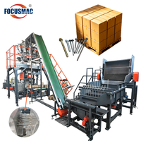 Machine d'emballage automatique Focuspack PLC pour alignement et remplissage de vis longues, pour emballage de quincaillerie et fixations dans des cartons en papier