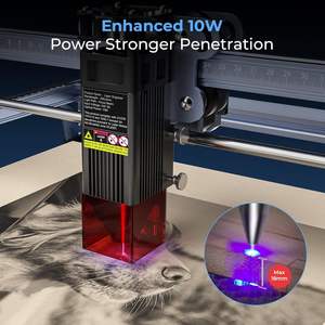 Graveur laser Creality 10W 72W DIY, machine de gravure haute précision pour le bois et le métal - Product Image 3