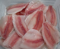 Filet de poisson tilapia entier surgelé LQF de bonne qualité, fruits de mer, emballage en vrac, nutritif, prix de gros