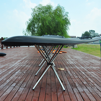 Supports d'affichage de planche de surf Support de planche d'hydroptère électrique Support de support de surf en bois Support en acier inoxydable